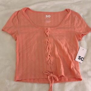 Women’s, Peach Colored Top